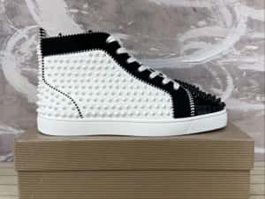 Christian Louboutin High Black White