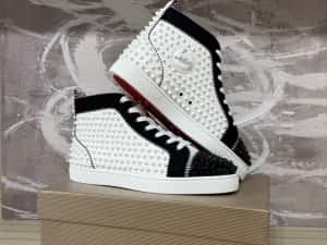 Christian Louboutin High Black White — miniatura 4