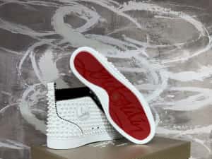 Christian Louboutin High Black White — miniatura 7