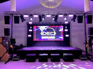 Dj-Mc,Scena,Ecran Led,Schela de Lumini,Sonorizare,PistoaleCO2 Band-uri — miniatura 4