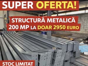 Vand hale  structura metalica direct producator avem si alte dimensiuni pe stoc — miniatura 9
