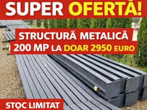 Vand hale  structura metalica direct producator avem si alte dimensiuni pe stoc — miniatura 10