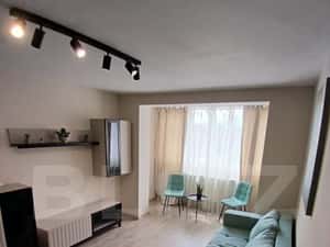 Apartament 2 camere open space, utilat si mobilat modern — miniatura 4