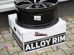 Jante AUDI A6 A7 A8 Q3 Q5 Q7 Q8 22 R22 Black Machined Face — miniatura 10