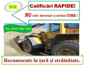 Atestat RAPID buldoexcavatorist mecanic utilaje vola compactor ifron