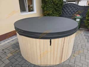 Jacuzzi Ciubar fibra mini piscină hidromasaj aeromasaj — miniatura 2