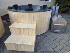 Jacuzzi Ciubar fibra mini piscină hidromasaj aeromasaj — miniatura 6