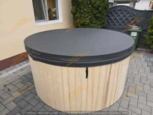 Jacuzzi Ciubar fibra mini piscină hidromasaj aeromasaj — miniatura 10