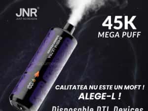 Pachet Exclusiv Vape SHISHA JNR ULTRA 45k puffuri magice !