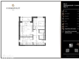 Apartament 2 camere | Bloc C - etaj 1 — miniatura 6