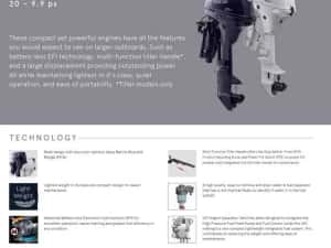 Motor Tohatsu Japonia MFS20 EFS — miniatura 4