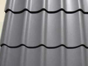 Tabla tip tigla RAL 8017 Mat 0,46 mm — miniatura 3