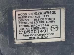 Compresor clima Mazda CX - 7 2.2 Diesel 2006 - 2012 173CP R2AA (1442) Diesel B5001491 — miniatura 5