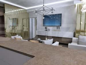Apartament 3 camere, 74 mp, modern lux, etaj intermediar, lift, zona B — miniatura 3