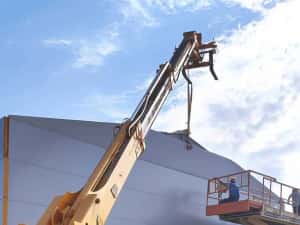 Incarcator Telescopic de inchiriat / Inchiriez Telehandler / Manitou — miniatura 4