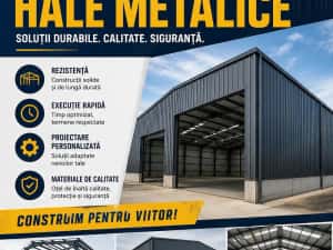 Confecționăm Hale metalice.