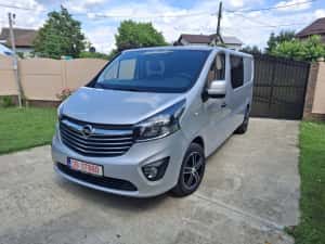 Opel vivaro dublu cabine 6 locuri model lung XXL  IMPECABILA/ fără adblue — miniatura 10