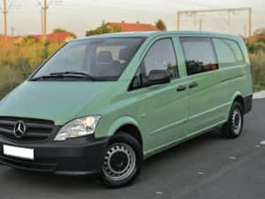 Mercedes Benz Vito 2.2CDi 136 Cp-Euro5-2012-Mixt-Clima-Carlig-Lung- — miniatura 2