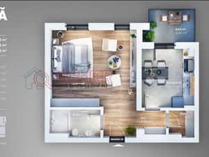 Garsoniera imensa! Sector 4 - Grand Arena — miniatura 4