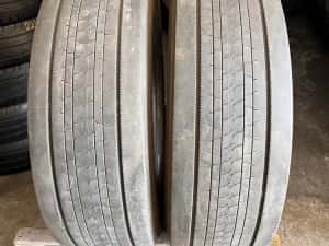 2 anvelope camion directie 315/70/22.5 , Bridgestone , DOT 2021 !