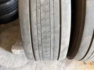 2 anvelope camion directie 315/70/22.5 , Bridgestone , DOT 2021 ! — miniatura 7