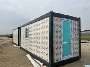 Container birou Containet santier vestiar de locuit sanitar standard