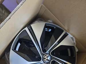 Jante de aliaj pentru vw pe 17 marca silver line — miniatura 4