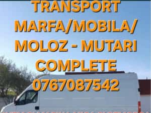 Transport marfa mobila mutari relocari debarasari nonstop