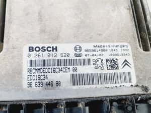 Calculator motor ecu 1.6 hdi 9hw 0281012620 9663944680 Citroen Berlingo 1 (facelift) (2002 - 2012) — miniatura 8