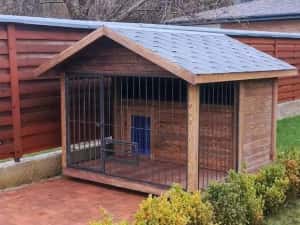 !! OFERTĂ!! Cușcă câini izolate pe comandă,cu încălzi — miniatura 9