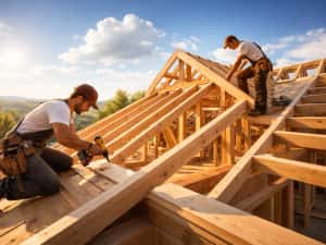 Meserias acoperisurii ~ Dulgherie ~ Terase ~ Vopsire — miniatura 9