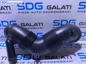 Tub Tubulatura Furtun Conducta Admisie Aer Audi A3 8P 1.9 TDI BLS / 1.6 TDI CAYC CAYB 2004 - 2013  Cod 3C0129654M — miniatura 2