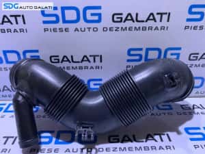 Tub Tubulatura Furtun Conducta Admisie Aer Audi A3 8P 1.9 TDI BLS / 1.6 TDI CAYC CAYB 2004 - 2013  Cod 3C0129654M — miniatura 5