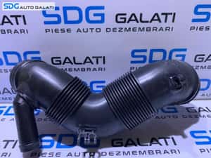 Tub Tubulatura Furtun Conducta Admisie Aer Audi A3 8P 1.9 TDI BLS / 1.6 TDI CAYC CAYB 2004 - 2013  Cod 3C0129654M — miniatura 8