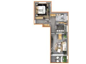 Apartament cu 2 camere si decomandate la cheie in Turnisor Sibiu — miniatura 5