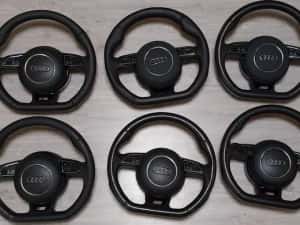 Volan Teșit Audi A1, A3, A4 B8  B8,5, A6 C6,A6 C7 — miniatura 3