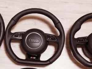 Volan Teșit Audi A1, A3, A4 B8  B8,5, A6 C6,A6 C7 — miniatura 8