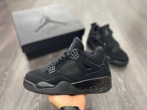 Adidasi Jordan 4 Black-cat - Noi cu verificare — miniatura 2