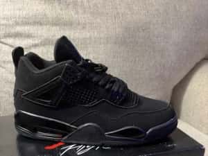 Adidasi Jordan 4 Black-cat - Noi cu verificare — miniatura 6
