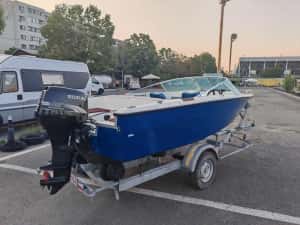Vând Barca cu motor și peridoc — miniatura 5