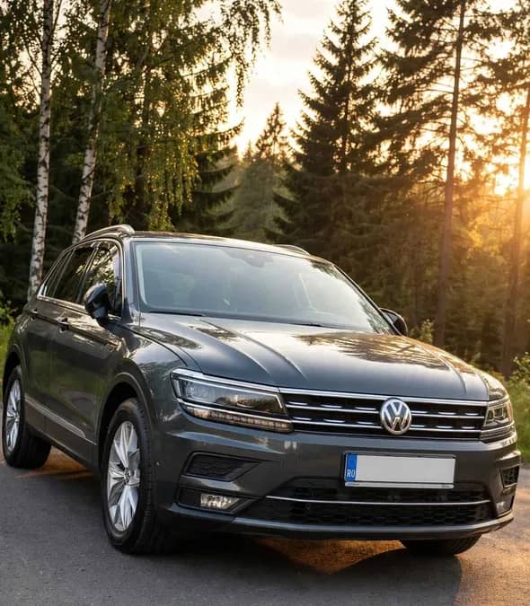 VW Tiguan 2.0 BiTDI 240CP / 500Nm / 4Motion / DSG7 Q500 An 2018 / Urano Grey 5K / Highline FULL — fotografie 1 din 10