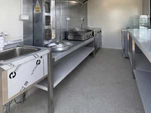 Rulota Comerciala 4m Fast Food Shaorma Kebab Echipata Complet In Stoc — miniatura 4