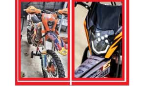 Masca Enduro FAR LED /Halogen PT Orice Model Moto KTM HUSQVARNA ETC — miniatura 10