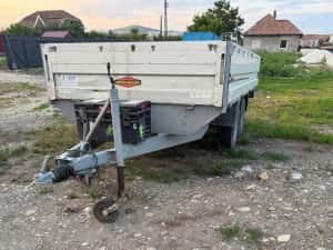 Remorca, platforma, trailer auto 3500 kg — miniatura 3