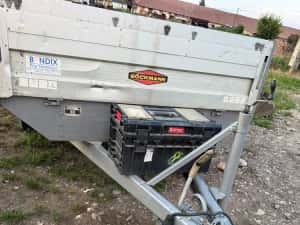Remorca, platforma, trailer auto 3500 kg — miniatura 8