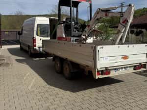 Remorca, platforma, trailer auto 3500 kg — miniatura 9