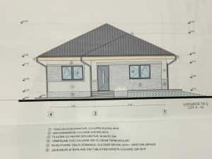 Casa la rosu in Rasnov. Brasov. — miniatura 1