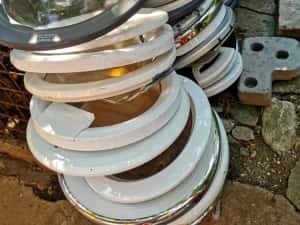 Ușa hublou sticla masini de spalat Whirlpool Beko,Indesit,etc — miniatura 2