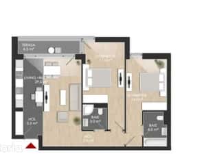 Ap 3 cam nou, zona Straulesti - Chitila, pe malul lacului Straulesti — miniatura 4