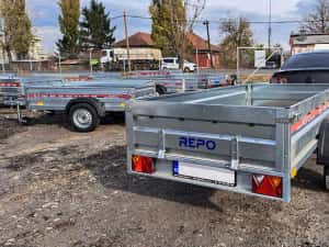 Remorca auto 750 kg cu 1 axa, Remorca Repo basculabila, ATV, UTV